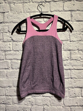 Ivivva Girls Pink & Purple Athletic Tank Size 12